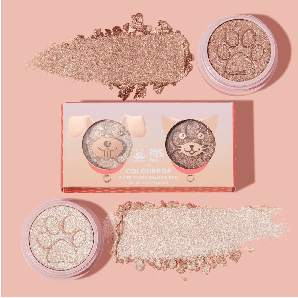 Limited Edition ColourPop x Best Friends Animal
Society collab